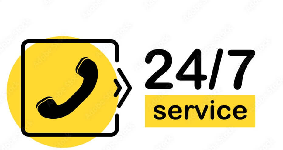 24/7 customer services